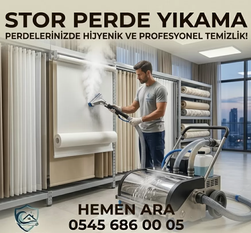 Mersin stor perde yıkama